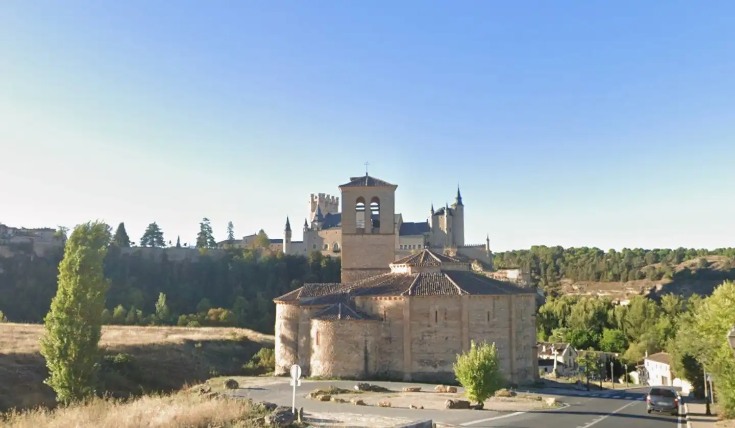 Vista exterior de Casa o chalet en venta en Segovia con Balcón