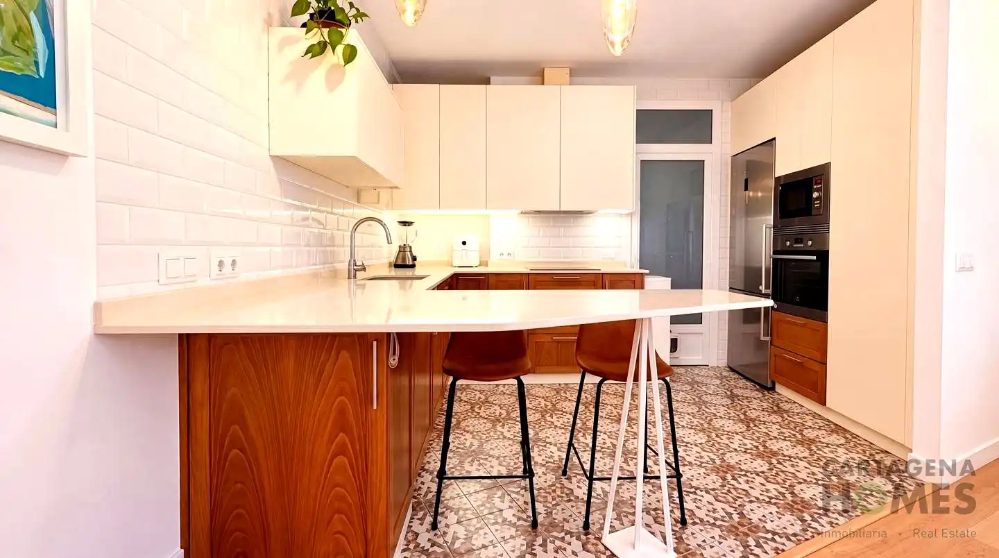 Kitchen of Flat for sale in Cartagena ciudad