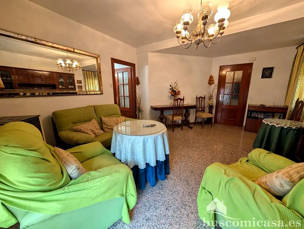 Sala d'estar de Casa o xalet en venda en Linares amb Aire condicionat, Calefacció i Jardí privat