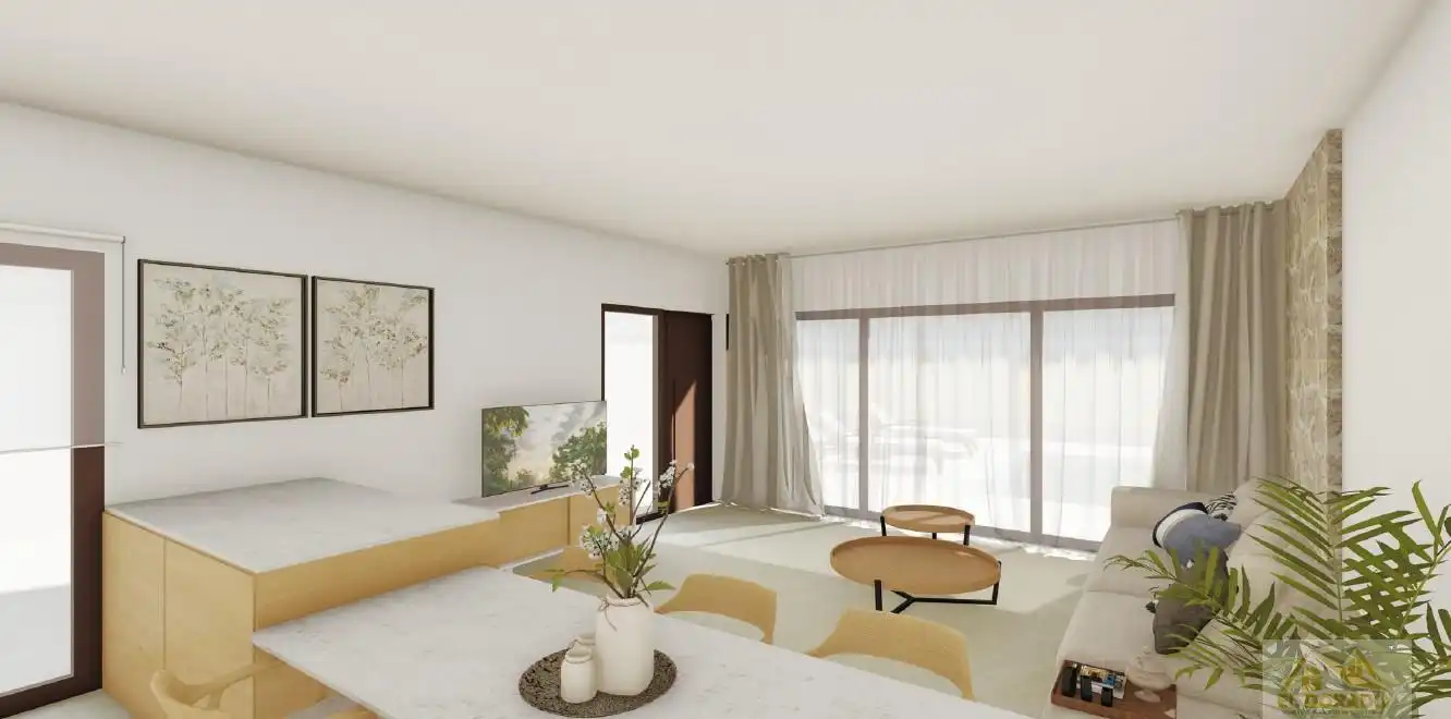 Sala de estar de Casa o chalet en venta en San Javier con Aire acondicionado, Calefacción y Terraza