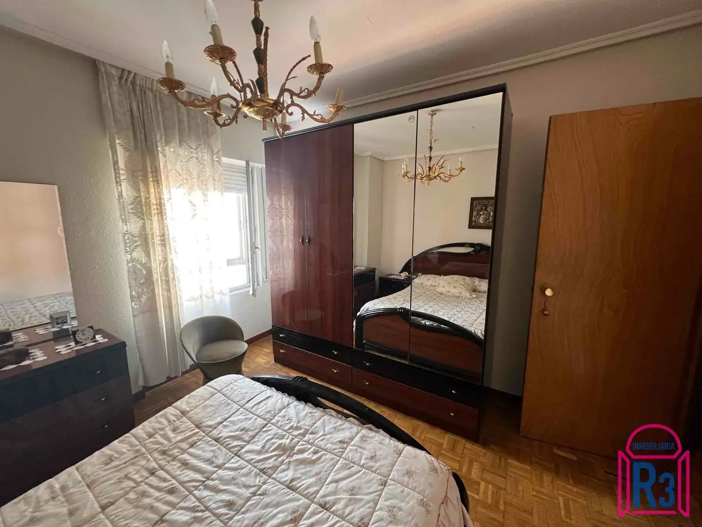 Bedroom of Flat for sale in León Capital   with Heating, Terrace and Storage room
