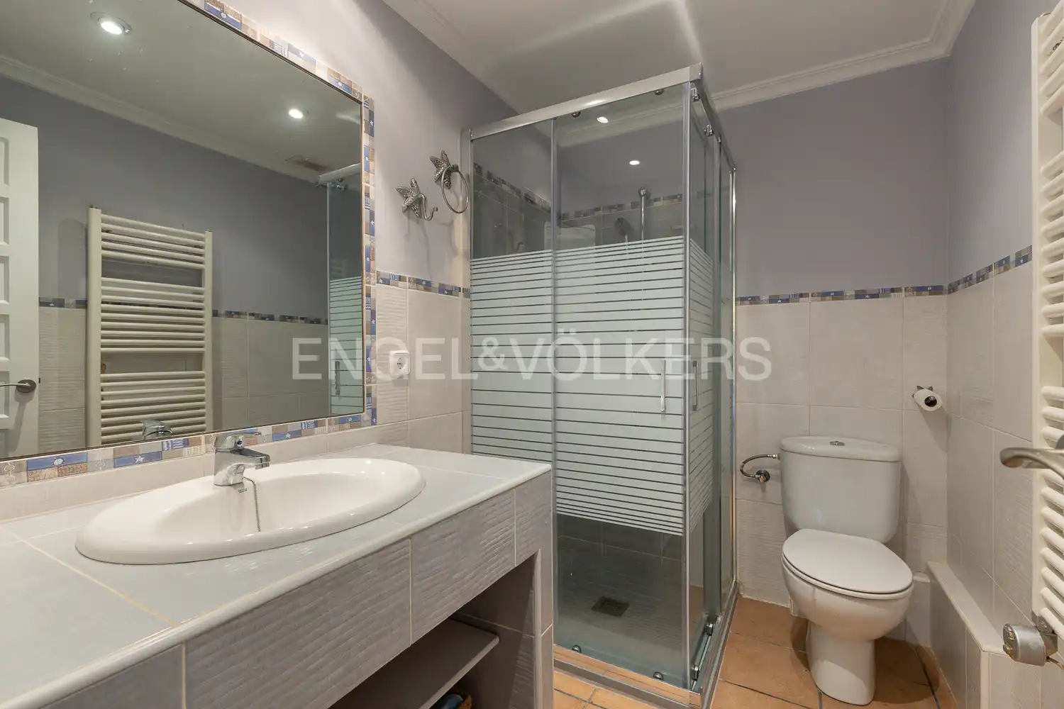 Bathroom of Flat for rent in Dénia  with Air Conditioner, Heating and Terrace