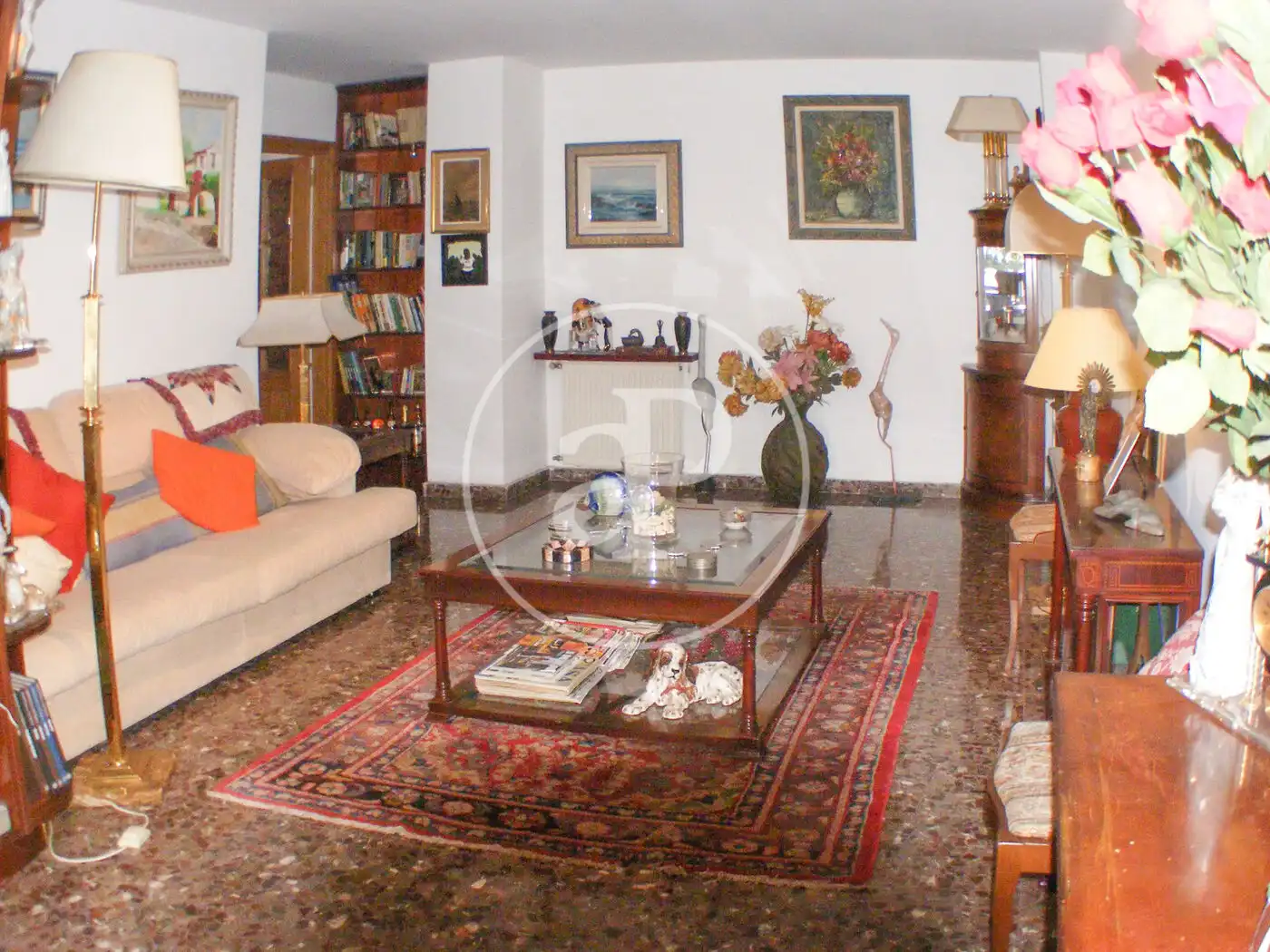 Sala d'estar de Pis en venda en  Valencia Capital amb Aire condicionat, Calefacció i Terrassa