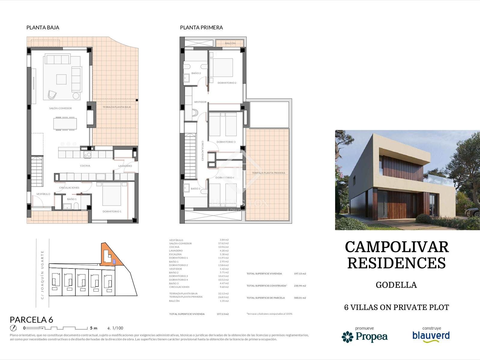 House or chalet for sale in Godella  with Air Conditioner, Heating and Terrace