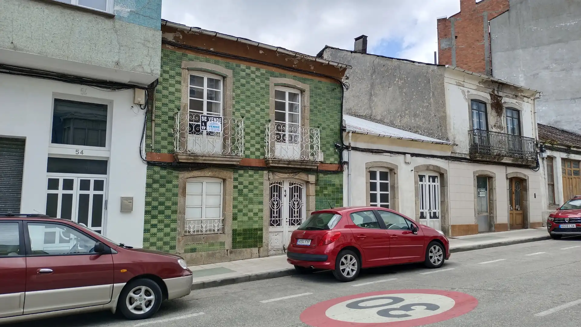 Vista exterior de Casa adosada en venta en Vilalba con Jardín privado