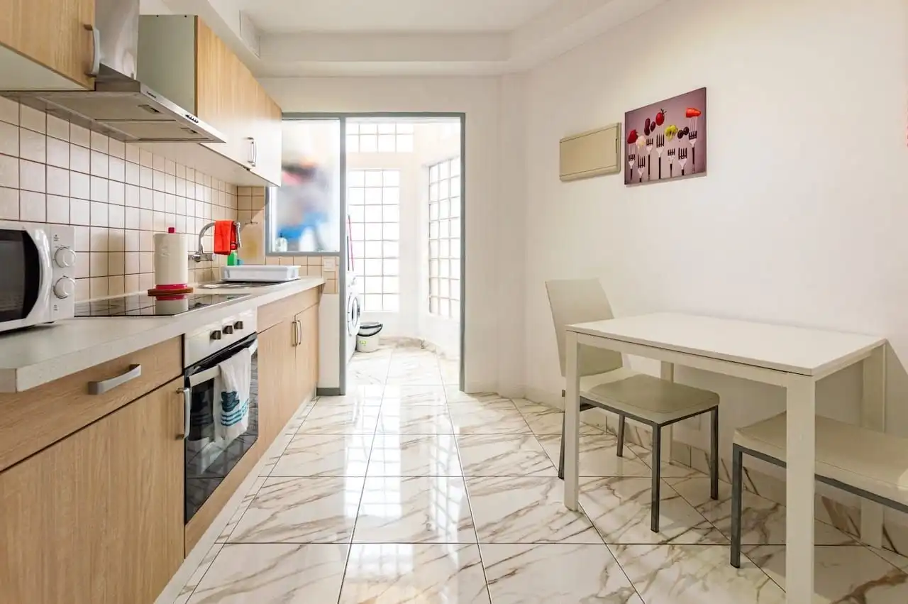 Küche von Maisonette zum Verkauf in La Oliva mit Terrasse, Abstellraum und Möbliert