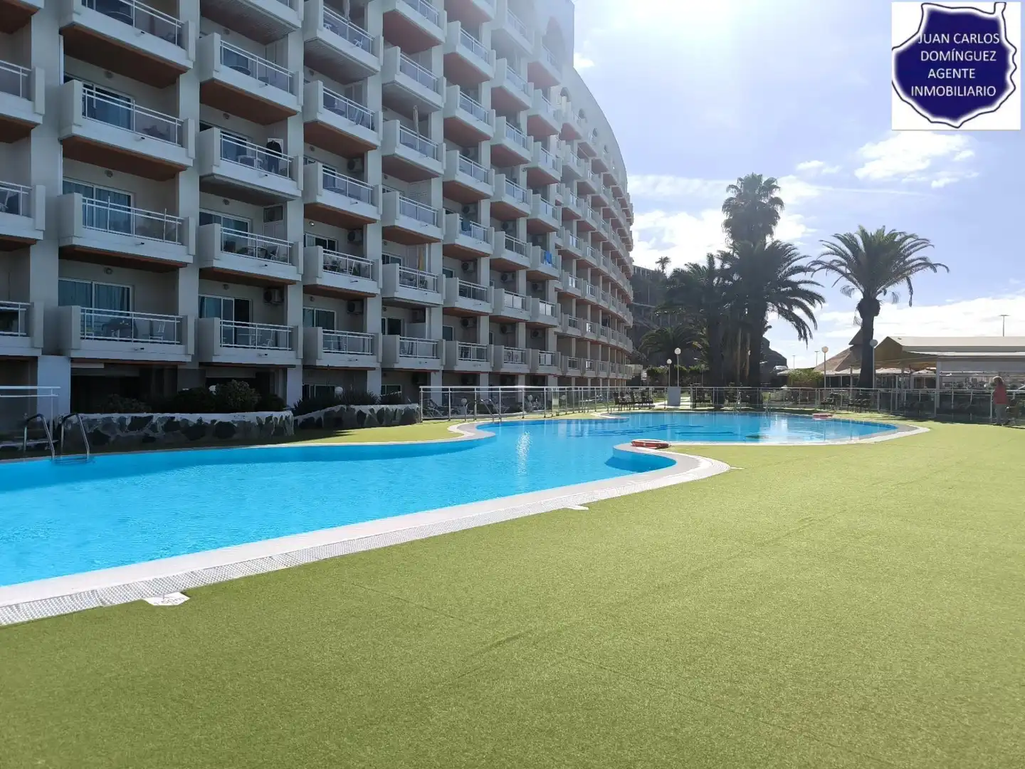 Swimming pool of Apartments for rent in Mogán  with Terrace, Furnished and Community pool