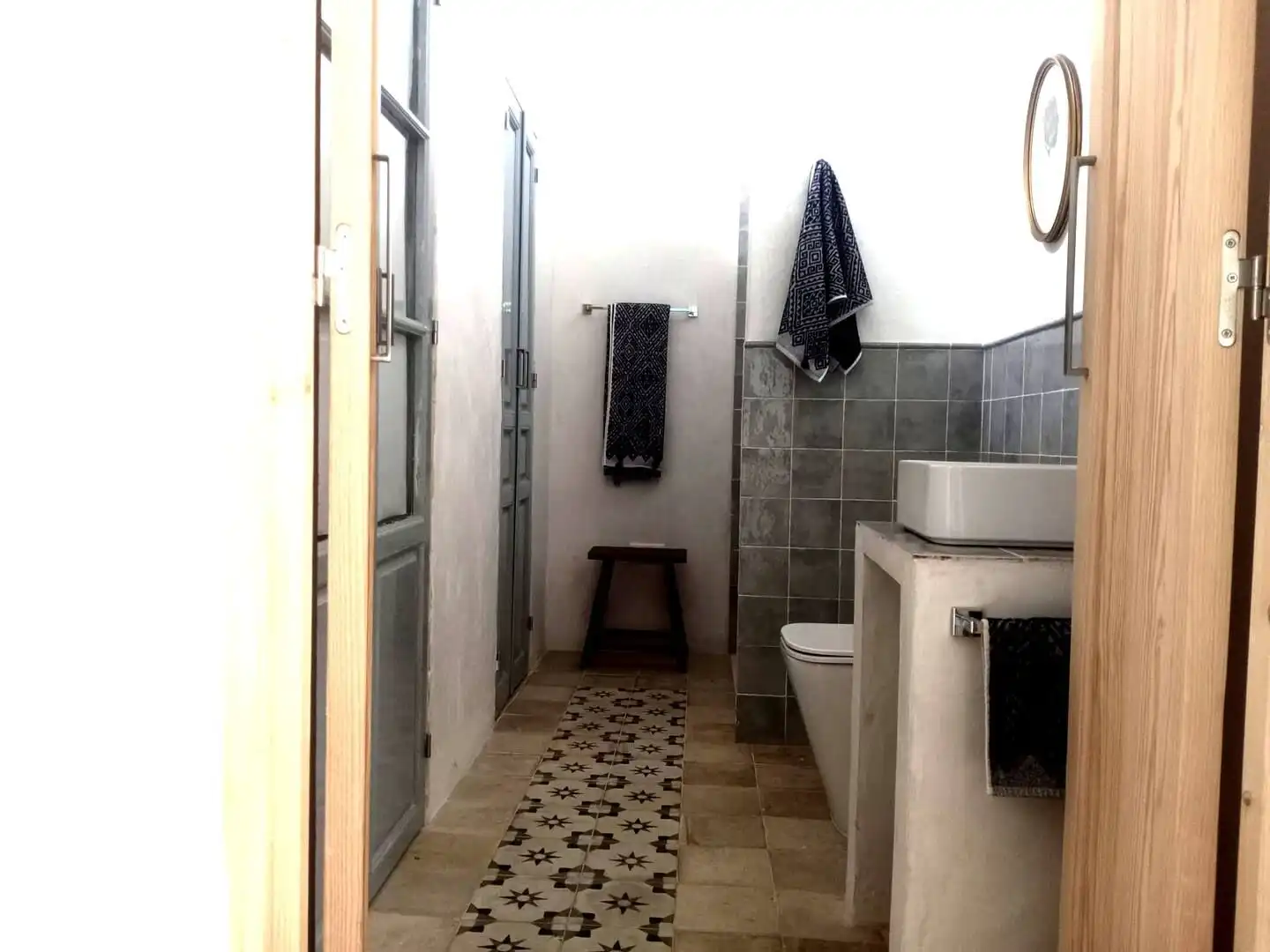 Baño de Casa o chalet de alquiler en Constantina con Calefacción, Jardín privado y Terraza