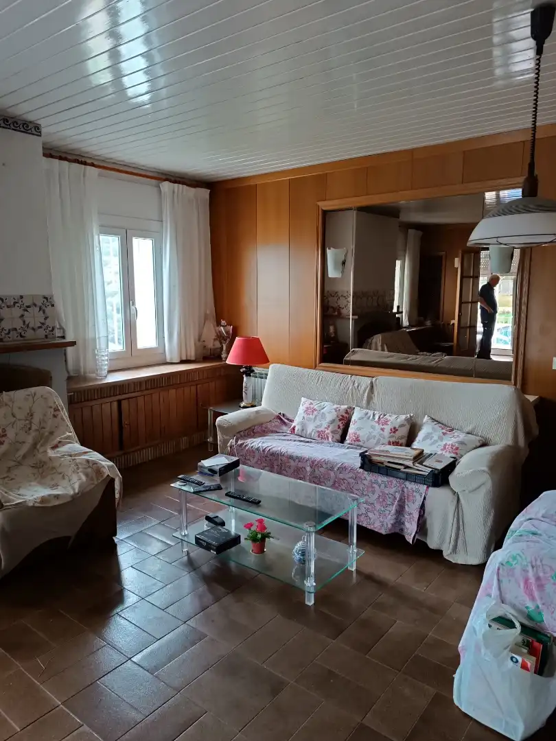 Living room of Houses for sale in Sant Feliu de Codines  with Heating, Private garden and Swimming Pool