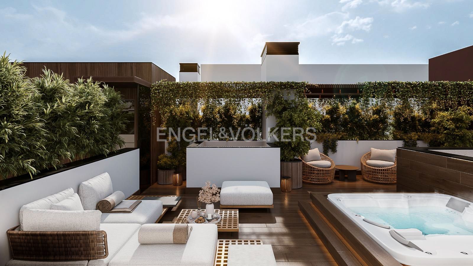 Terrace of Duplex for sale in Castelldefels  with Air Conditioner, Heating and Terrace