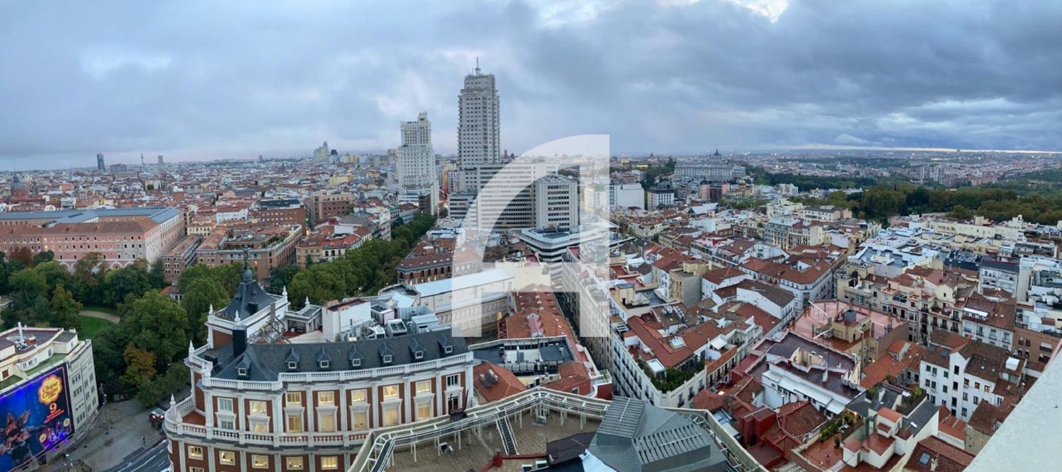 Exterior view of Flat for sale in  Madrid Capital  with Air Conditioner and Heating