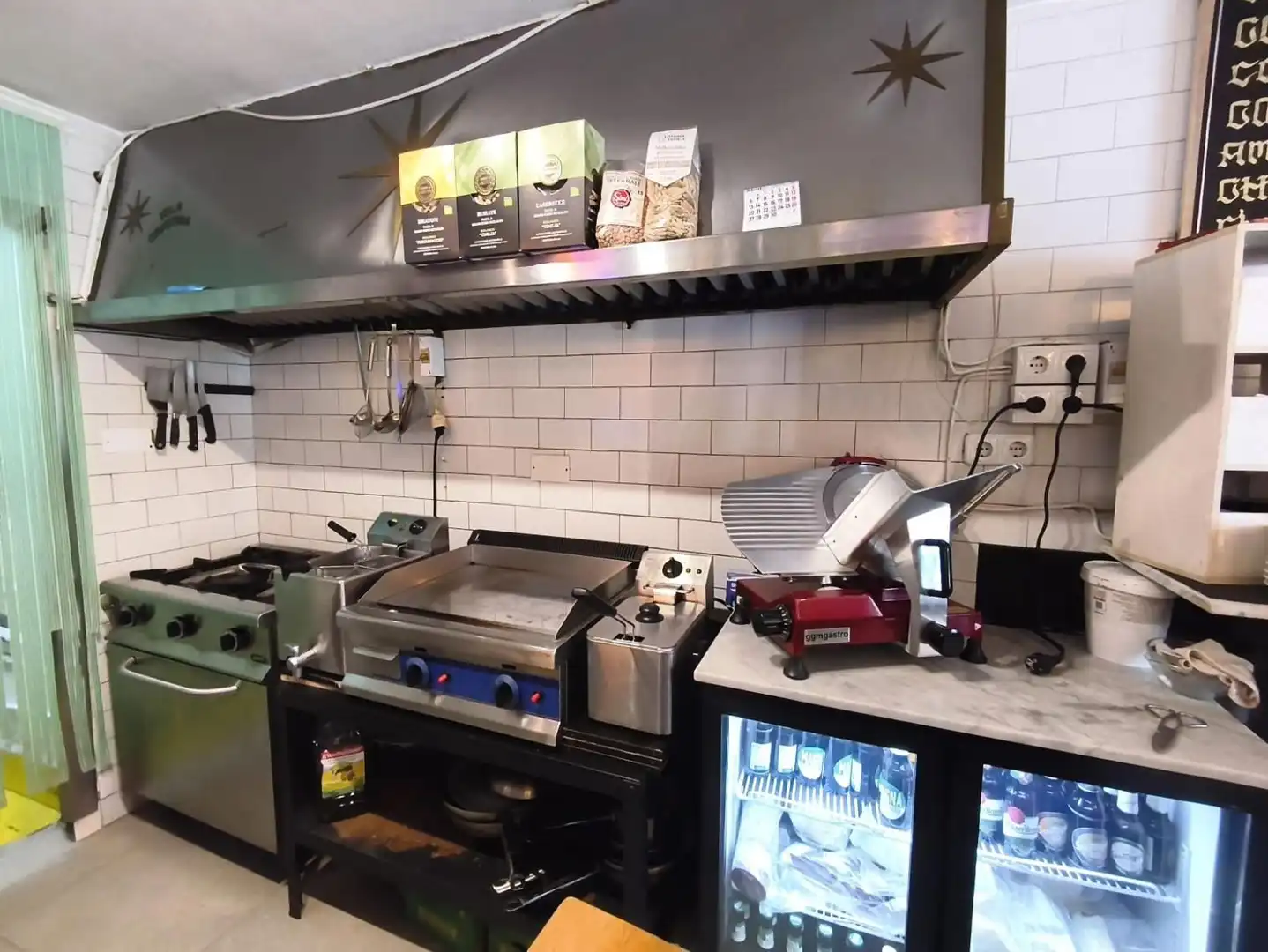 Cocina de Local en traspaso en Barcelona con Aire acondicionado, Amueblado y Internet
