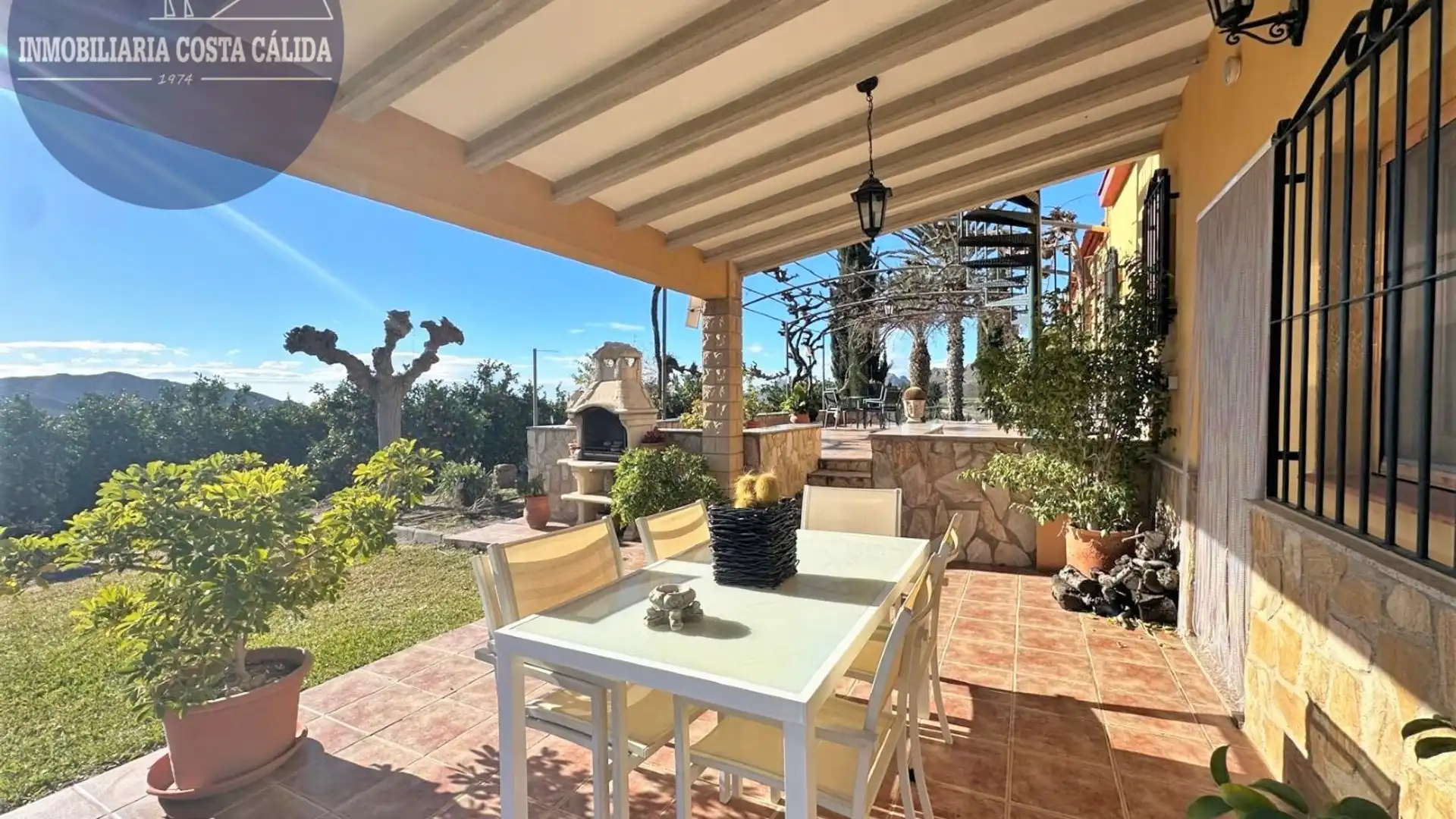 Vista exterior de Finca rústica en venta en Águilas con Aire acondicionado, Calefacción y Jardín privado