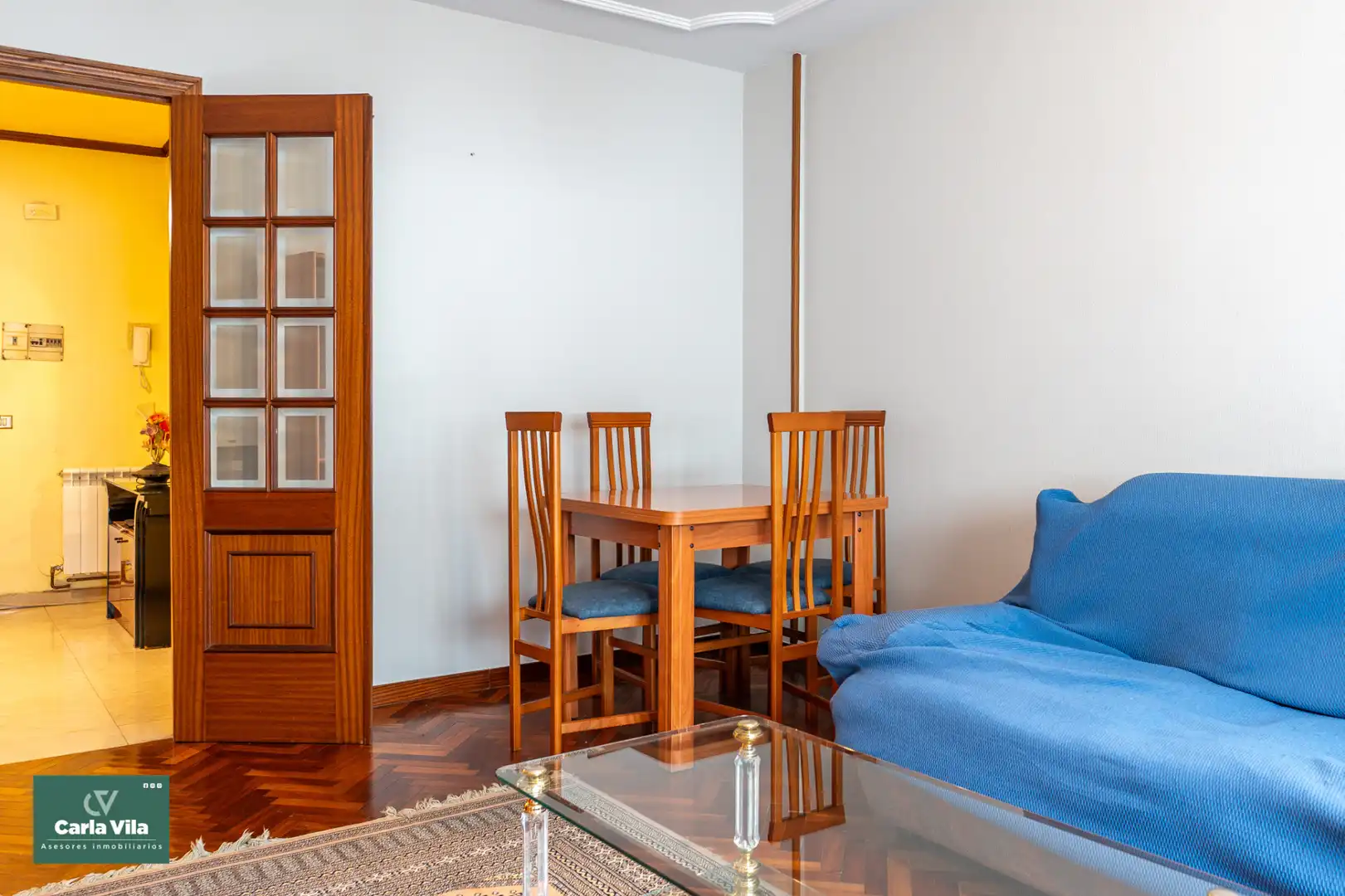 Dining room of Flat for sale in Lugo  with Heating, Parquet flooring and Storage room