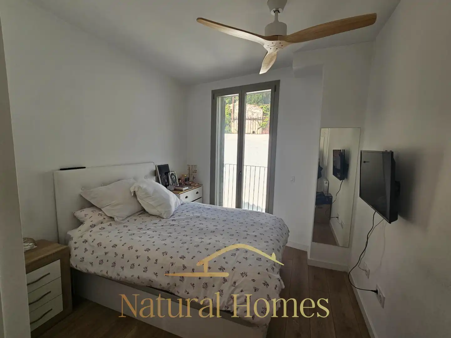 Balcony of Duplexes for rent in Caldes d'Estrac  with Air Conditioner, Terrace and Furnished