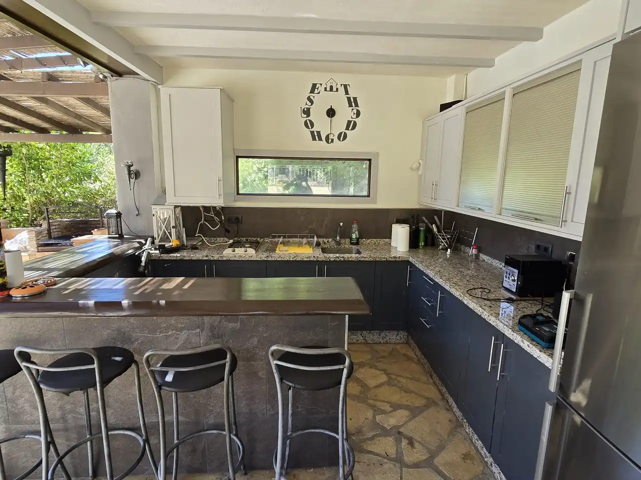 Kitchen of Houses for sale in Viñuela  with Air Conditioner, Terrace and Swimming Pool