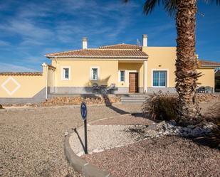 Vista exterior de Casa o xalet en venda en Lorca amb Aire condicionat, Calefacció i Jardí privat