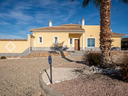 Vista exterior de Casa o xalet en venda en Lorca amb Aire condicionat, Calefacció i Jardí privat