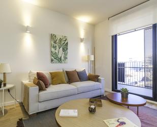 Living room of Flat for sale in  Barcelona Capital  with Terrace