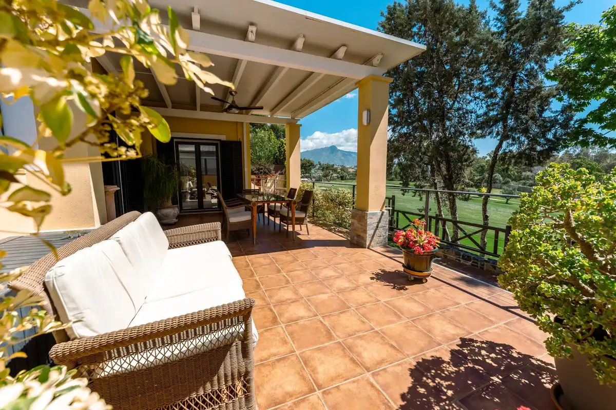 Terrassa de Casa o xalet en venda en Marbella amb Aire condicionat, Terrassa i Traster