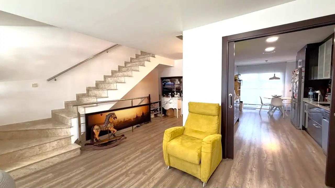 Sala de estar de Casa adosada en venta en Dosrius con Aire acondicionado, Calefacción y Jardín privado
