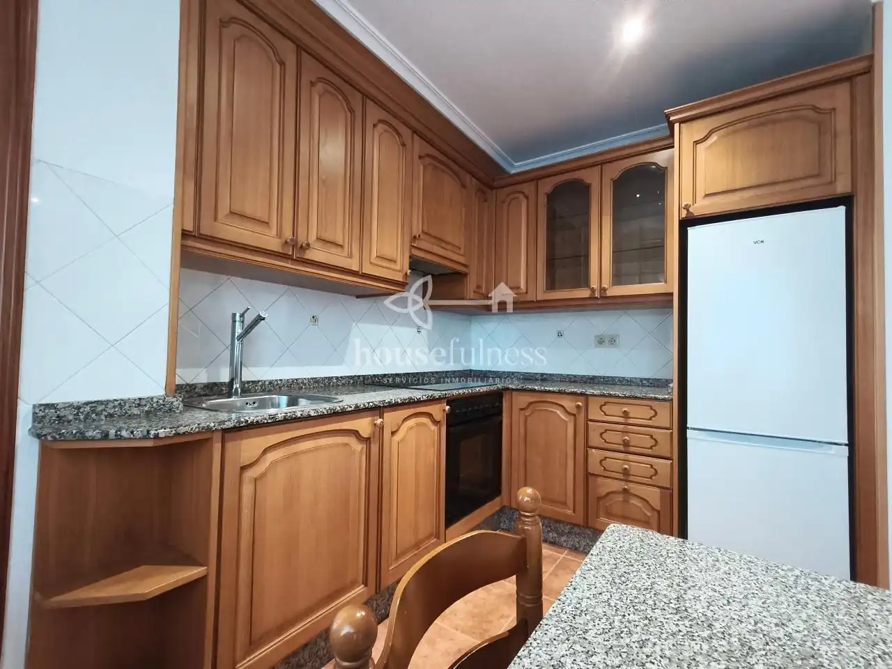 Cocina de Piso de alquiler en Narón con Calefacción