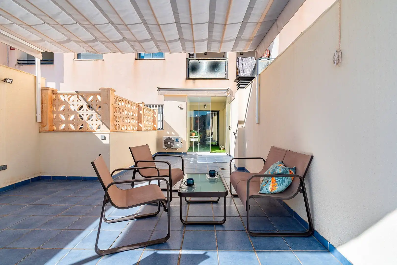 Terrace of Flat for sale in Vícar  with Air Conditioner, Heating and Private garden