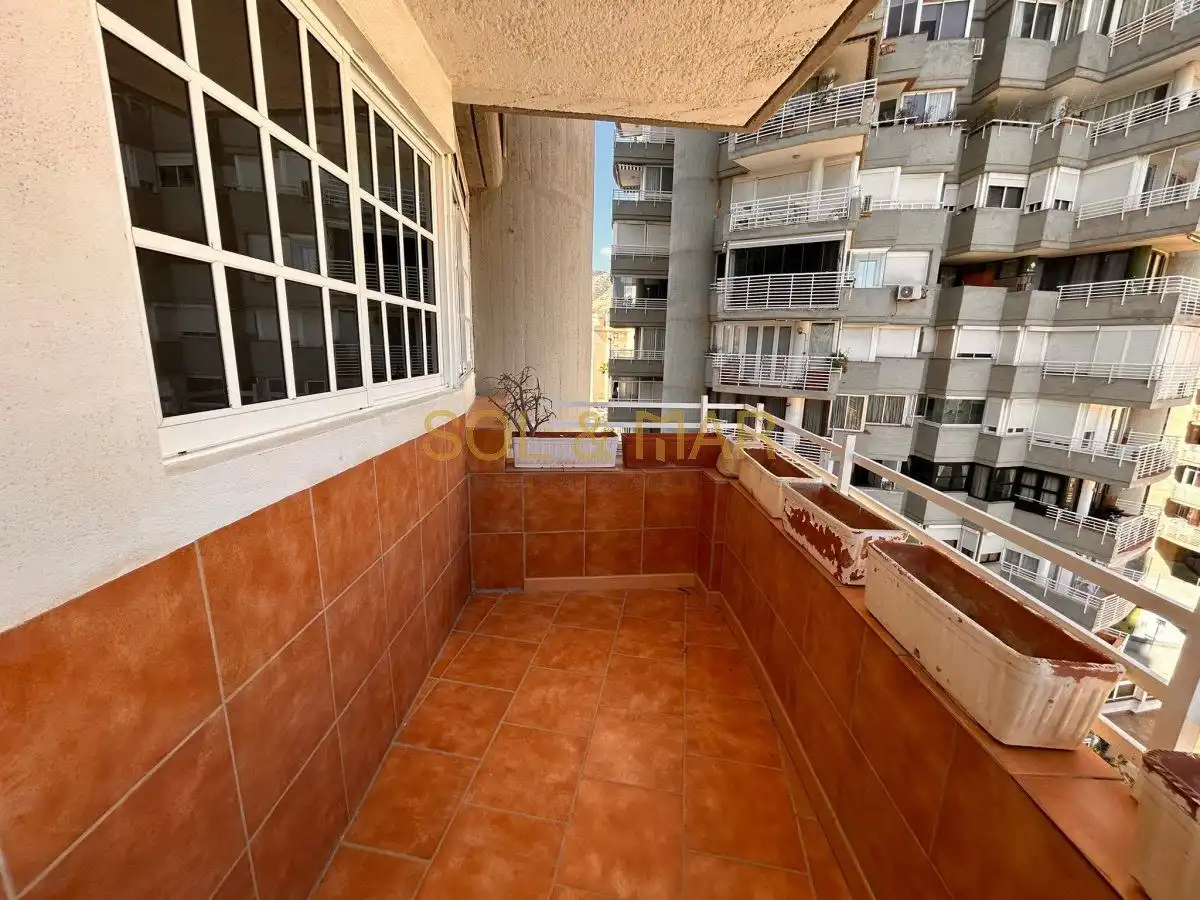 Terrasse von Wohnung zum Verkauf in Torremolinos mit Klimaanlage, Heizung und Terrasse
