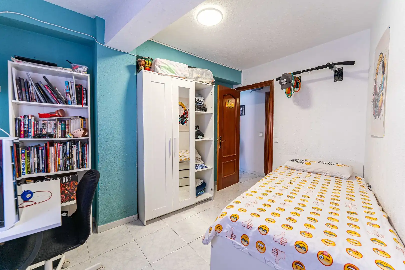 Bedroom of Flat for sale in Móstoles  with Heating and Terrace