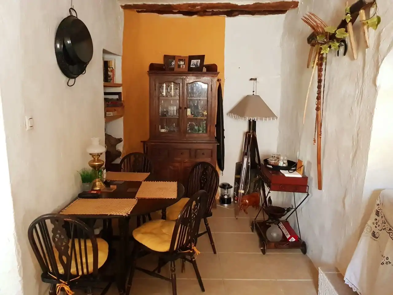 Menjador de Finca rústica en venda en Sierro amb Terrassa