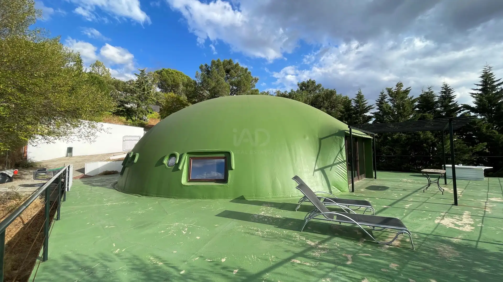 Vista exterior de Casa o chalet en venta en Robledo de Chavela con Terraza