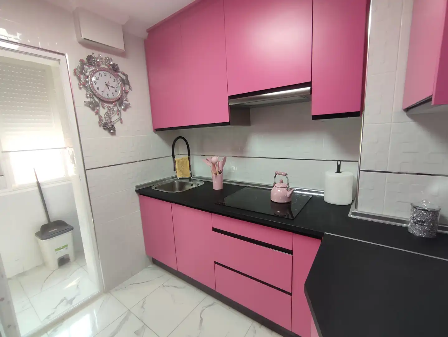Kitchen of Flat for sale in Medina del Campo  with Air Conditioner, Heating and Parquet flooring