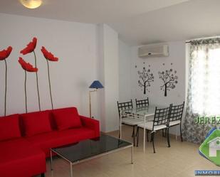 Living room of Attic to rent in Jerez de la Frontera  with Air Conditioner, Terrace and Furnished