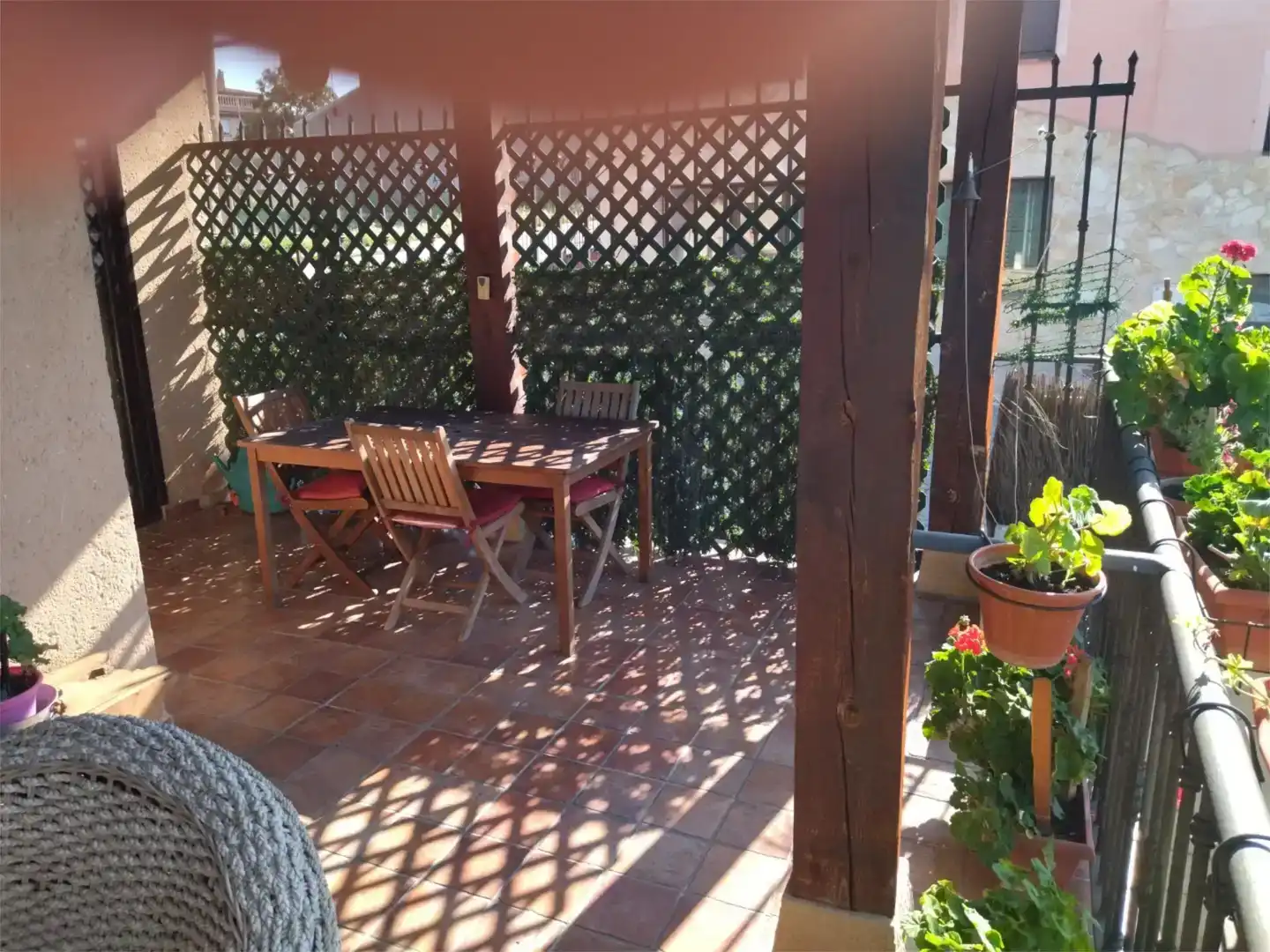 Terrassa de Casa o xalet en venda en San Cristóbal de Segovia amb Balcó