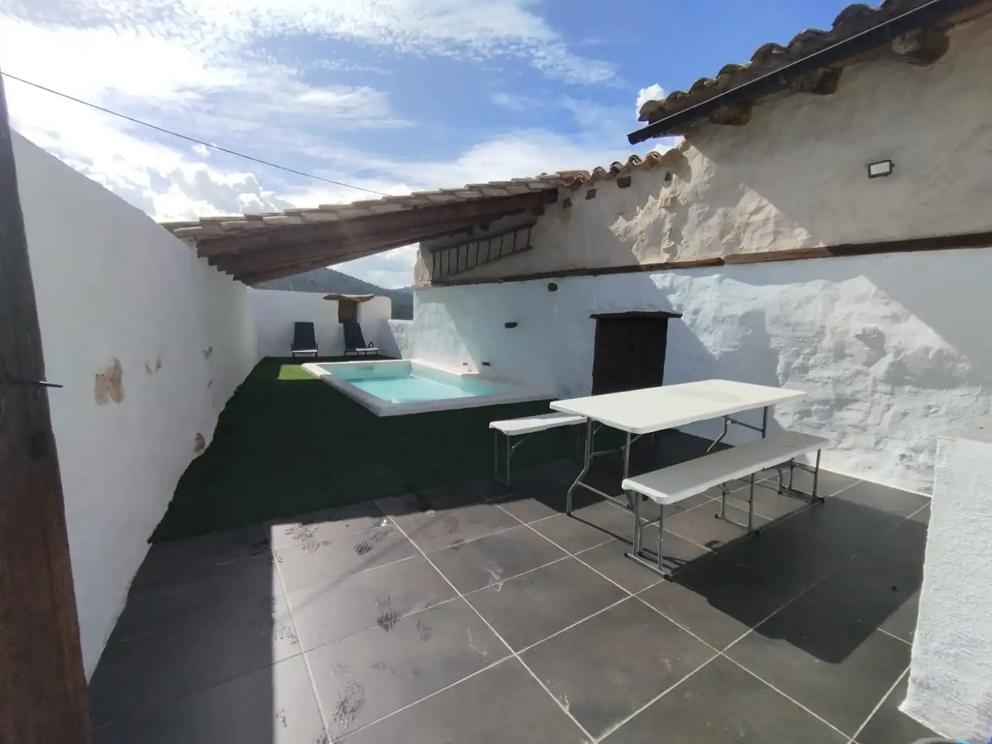 Piscina de Casa o chalet en venta en Peñarroya de Tastavins con Calefacción, Jardín privado y Terraza