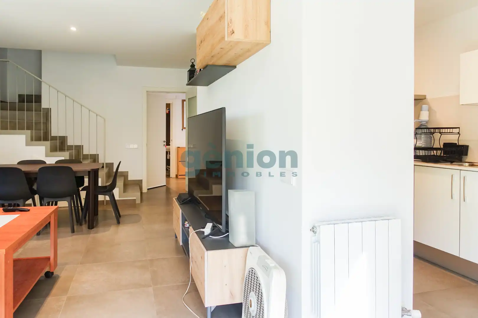Sala d'estar de Casa o xalet en venda en Vilablareix amb Calefacció, Jardí privat i Parquet