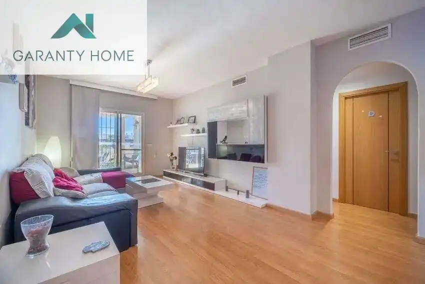 Living room of Flat for sale in Benalmádena  with Air Conditioner, Heating and Private garden
