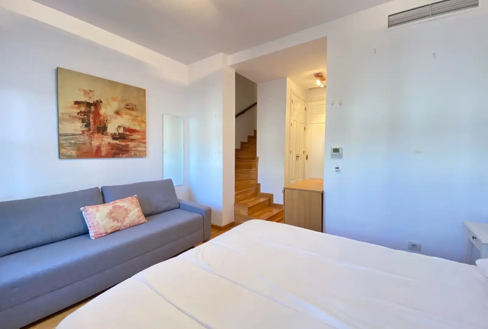 Bedroom of Duplexes for sale in Marbella  with Air Conditioner, Parquet flooring and Furnished
