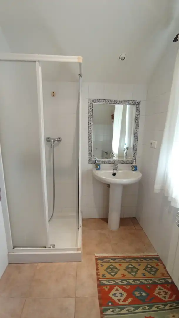 Baño de Casa o chalet en venta en Ponte Caldelas con Calefacción, Jardín privado y Parquet