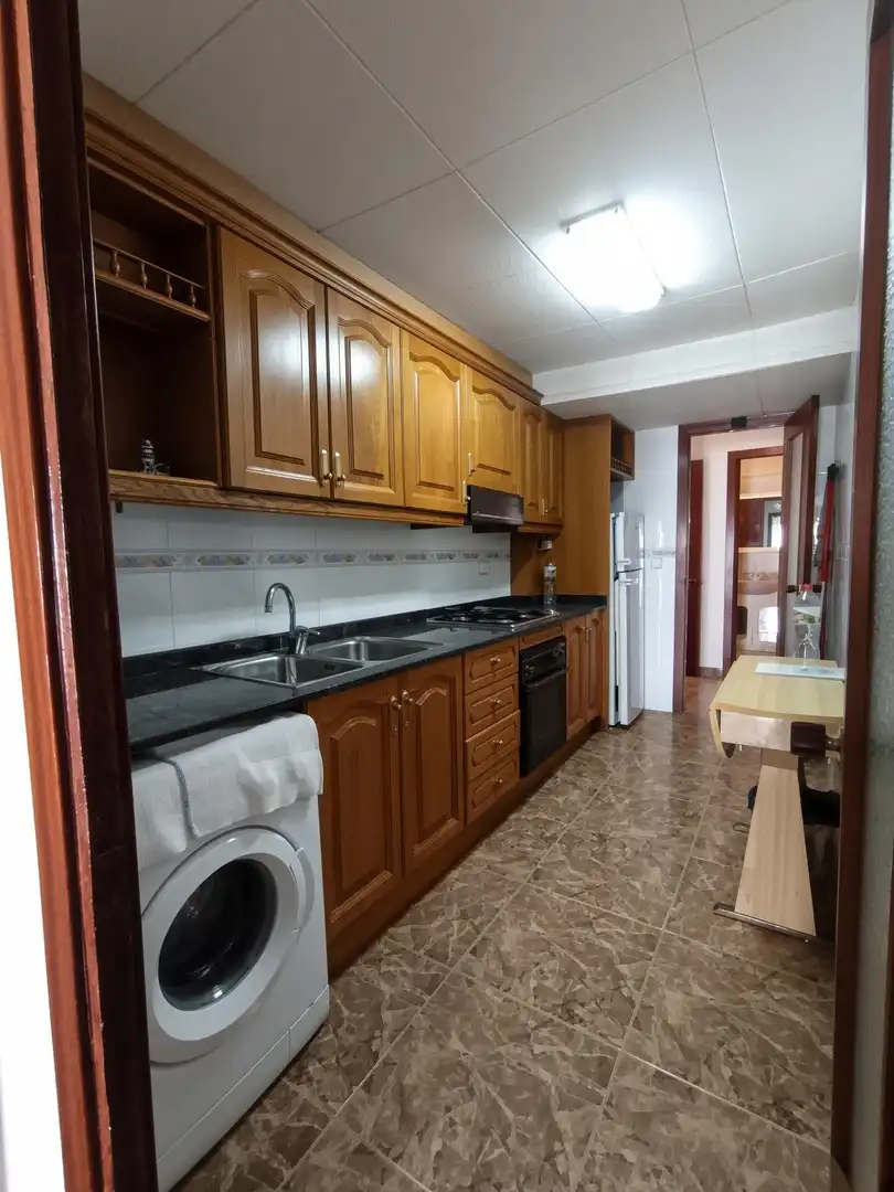 Cocina de Apartamento en venta en L'Ametlla de Mar  con Amueblado y Balcón