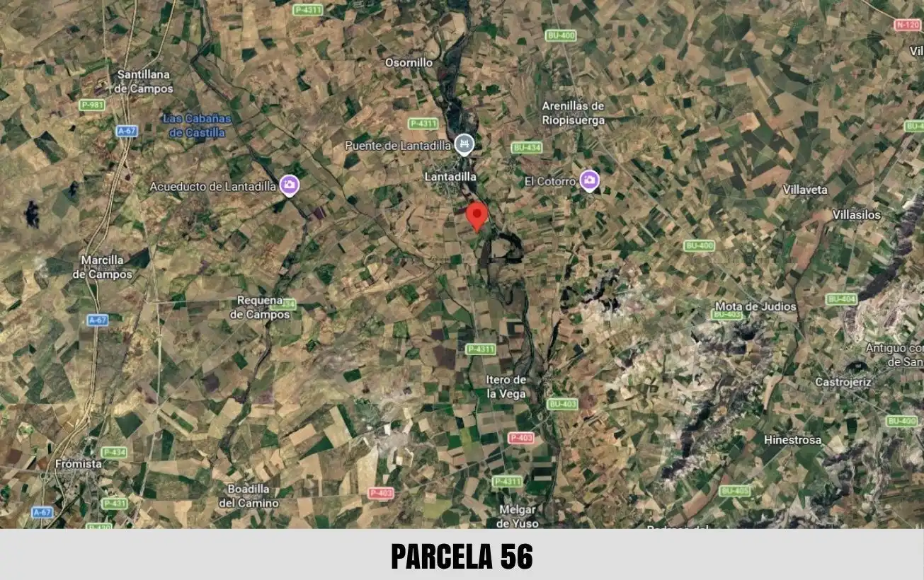 Terreno en venta en Palacios de Riopisuerga