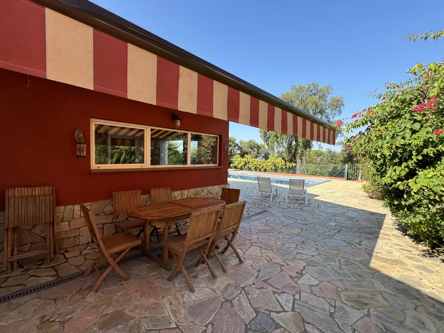 Terrassa de Casa o xalet en venda en Santa Cristina d'Aro amb Calefacció, Jardí privat i Terrassa