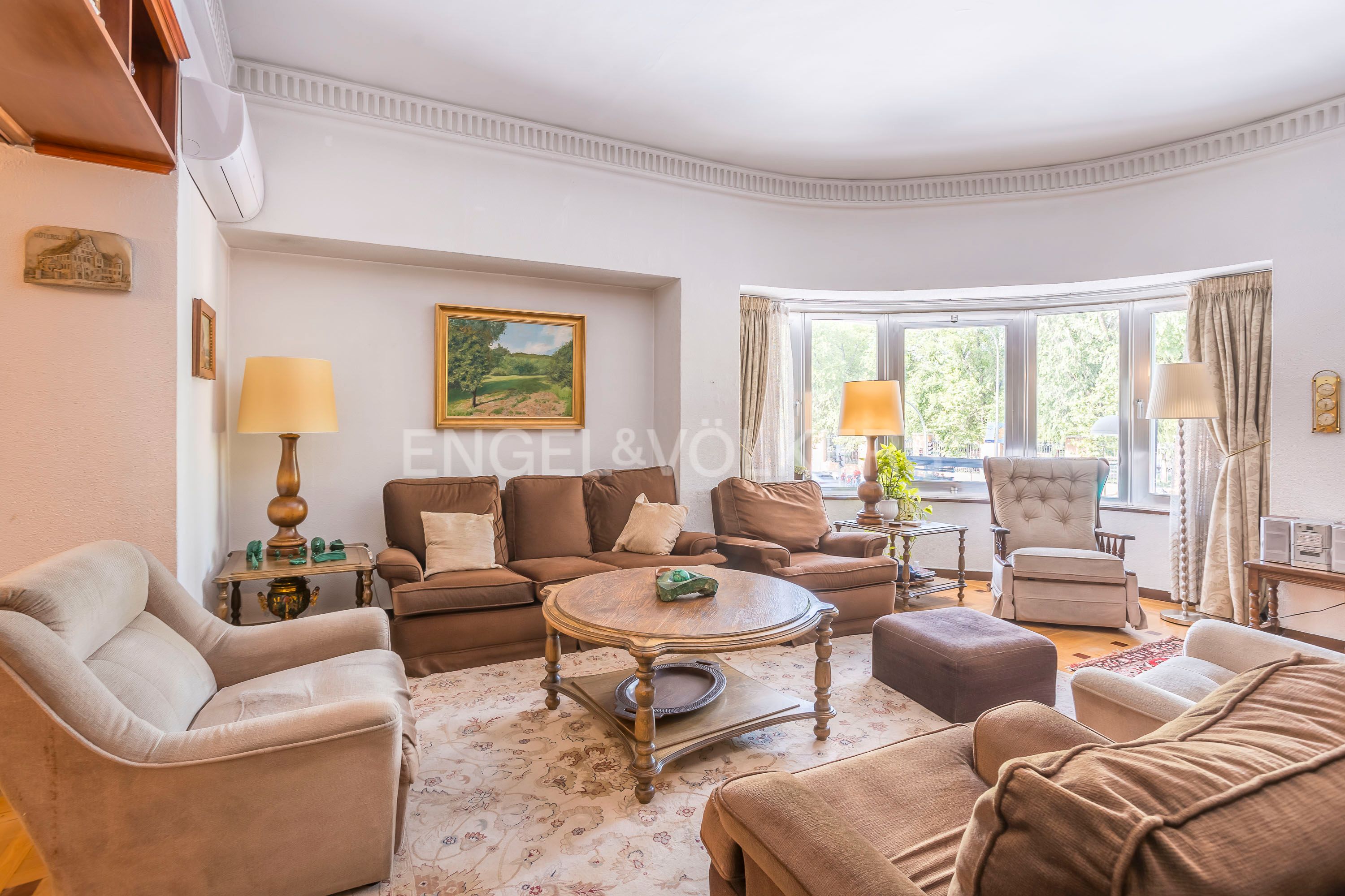 Living room of Apartment for sale in  Madrid Capital  with Heating