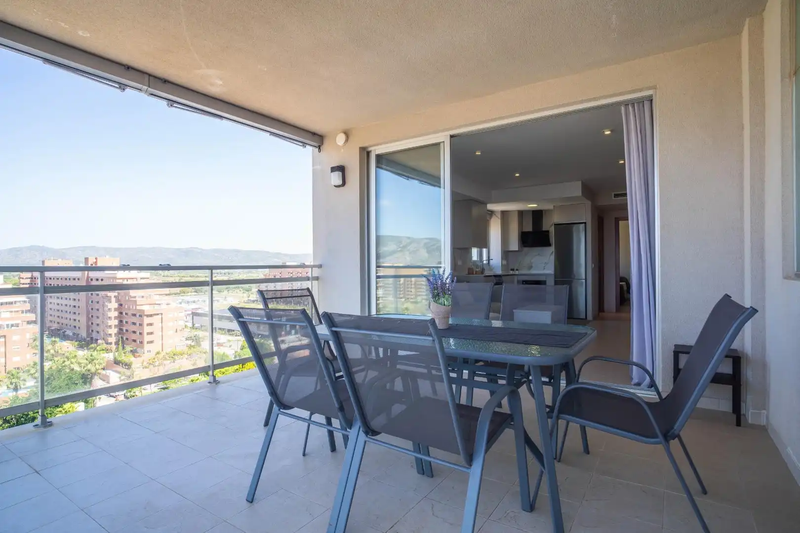 Terrace of Apartments for sale in Oropesa del Mar / Orpesa  with Air Conditioner, Private garden and Terrace
