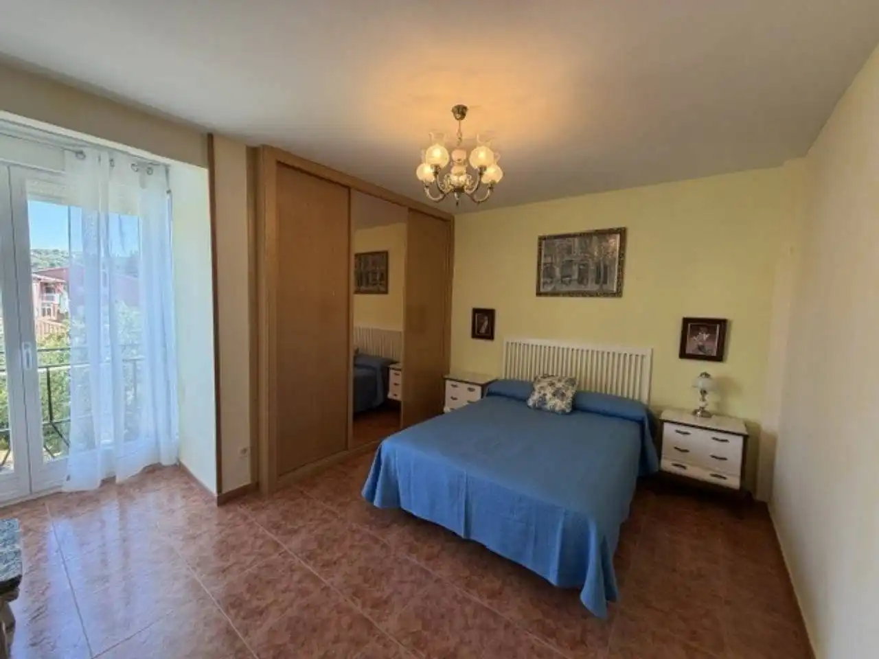 Bedroom of Flat for rent in Buitrago del Lozoya  with Heating and Furnished