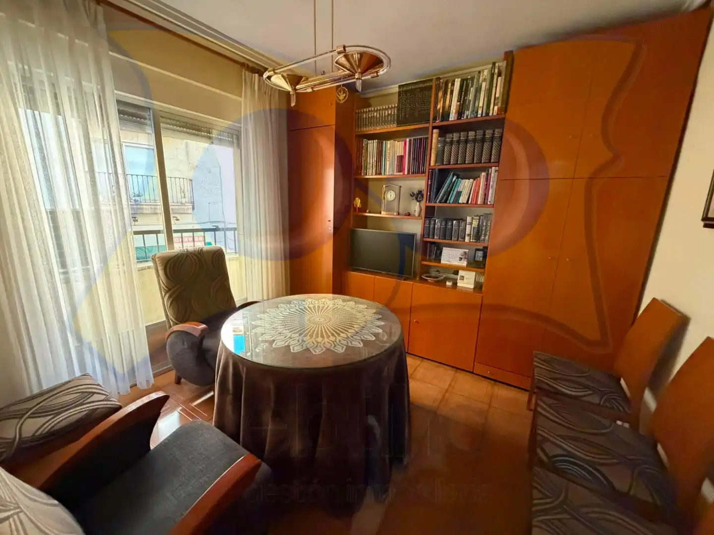 Living room of Flat for sale in Salamanca  with Heating and Balcony
