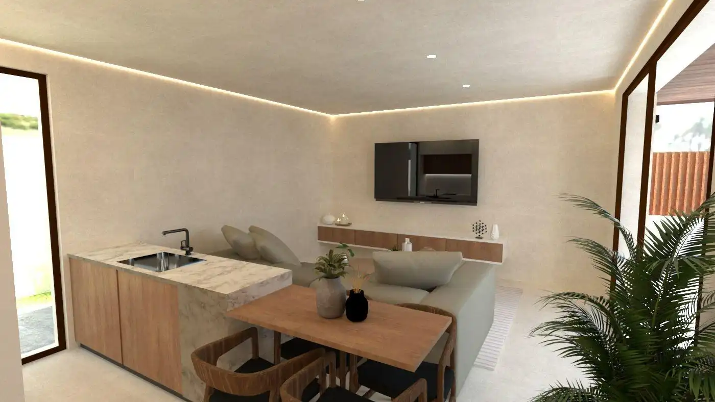 Sala d'estar de Casa o xalet en venda en Fortuna amb Terrassa i Piscina