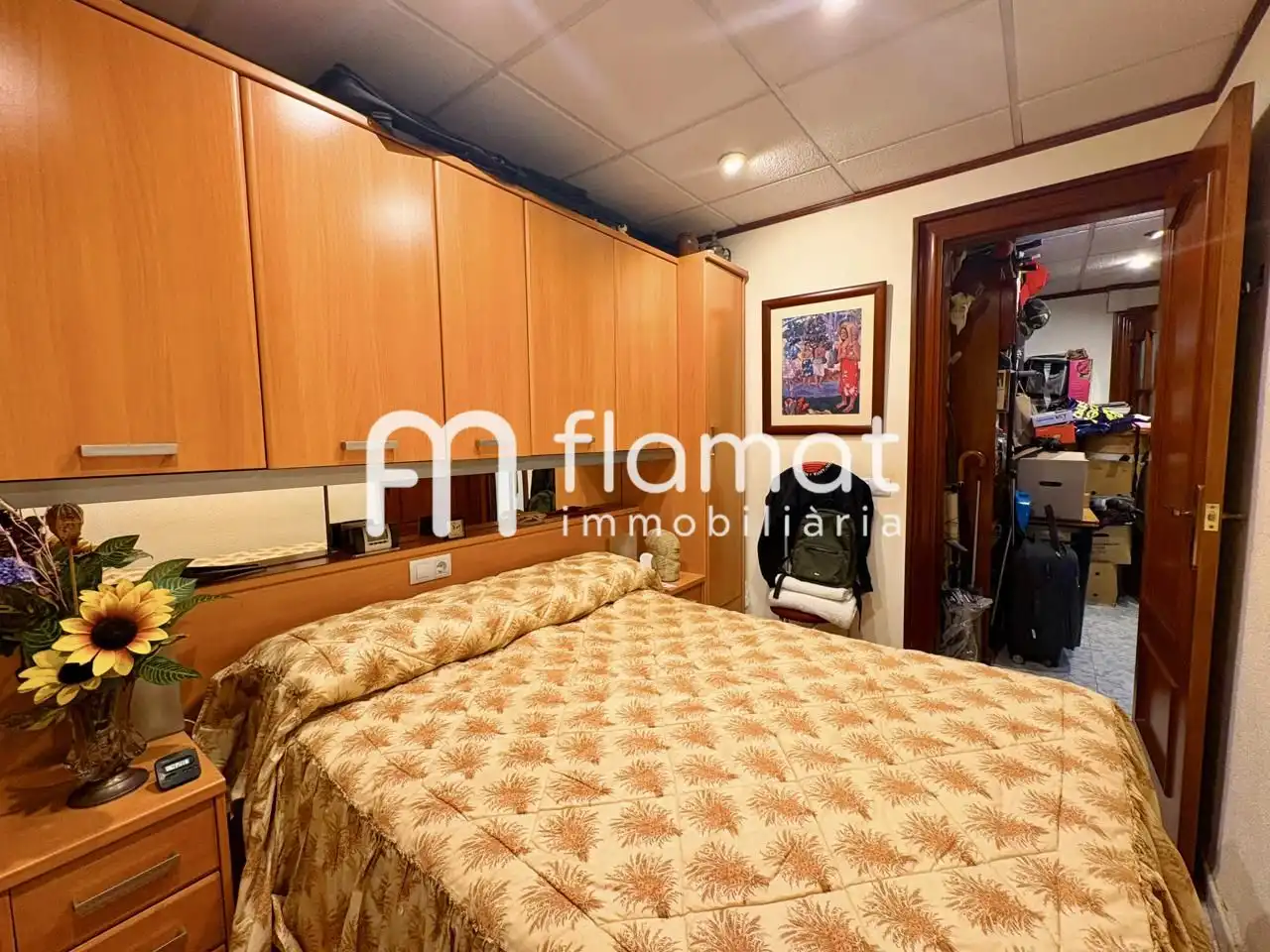 Schlafzimmer von Maisonette zum Verkauf in Barcelona mit Klimaanlage und Terrasse