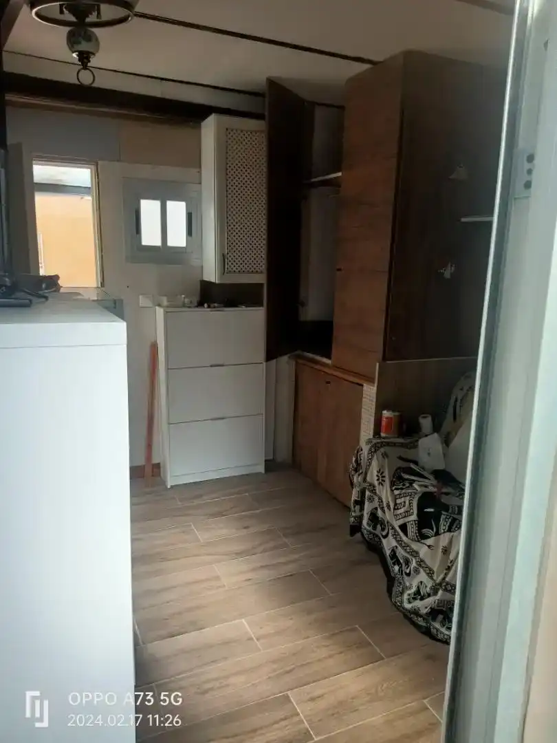 Küche von Dachboden zur Miete in  Granada Capital mit Balkon