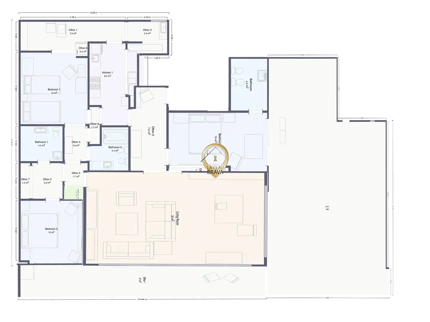 Attic for sale in Calonge i Sant Antoni  with Air Conditioner, Heating and Terrace